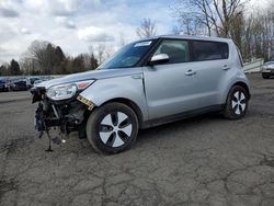 Salvage cars for sale from Copart Portland, OR: 2016 KIA Soul EV