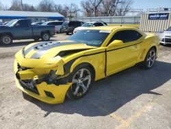 Salvage cars for sale at Wichita, KS auction: 2014 Chevrolet Camaro 2SS