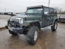 Jeep salvage cars for sale: 2010 Jeep Wrangler Unlimited Sahara