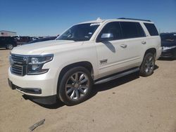 Chevrolet salvage cars for sale: 2015 Chevrolet Tahoe C1500 LTZ