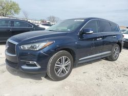 Salvage cars for sale from Copart Haslet, TX: 2019 Infiniti QX60 Luxe