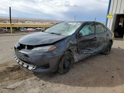 Salvage cars for sale from Copart Albuquerque, NM: 2019 Toyota Corolla L