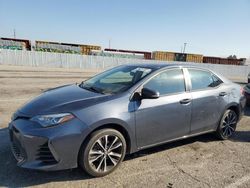 Toyota Corolla L salvage cars for sale: 2017 Toyota Corolla L