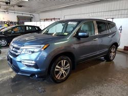 Honda Pilot EX salvage cars for sale: 2016 Honda Pilot EX