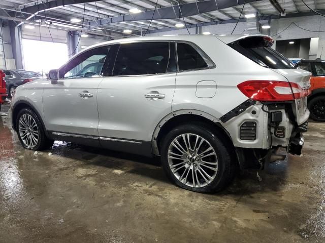 2016 Lincoln MKX Reserve