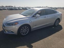 Salvage cars for sale from Copart Sacramento, CA: 2017 Ford Fusion Titanium Phev