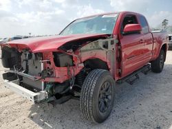 Salvage cars for sale from Copart Houston, TX: 2023 Toyota Tacoma Access Cab
