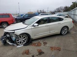 Chevrolet salvage cars for sale: 2014 Chevrolet Impala LTZ