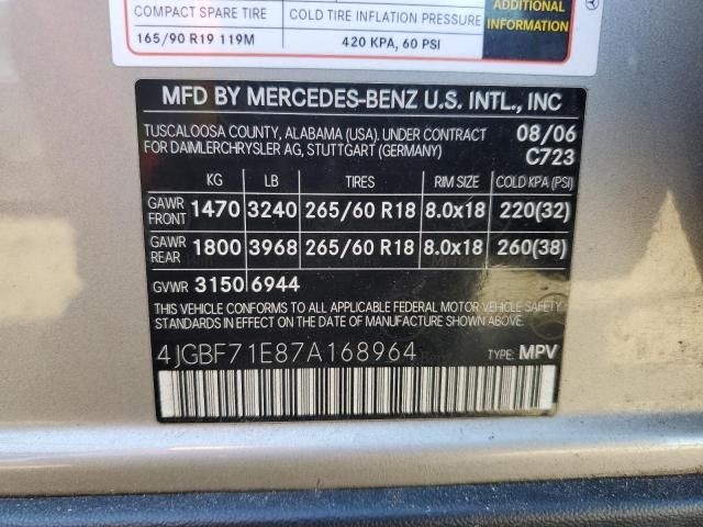 2007 Mercedes-Benz GL 450 4matic