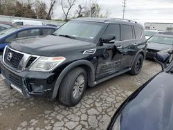 Salvage cars for sale from Copart Bridgeton, MO: 2017 Nissan Armada SV