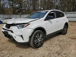 Toyota Rav4 salvage cars for sale: 2018 Toyota Rav4 LE