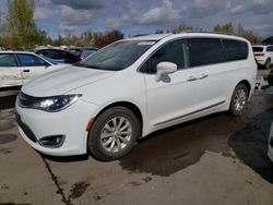 Salvage cars for sale from Copart Woodburn, OR: 2019 Chrysler Pacifica Touring L