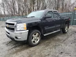 Salvage trucks for sale at Candia, NH auction: 2011 Chevrolet Silverado K2500 Heavy Duty LT