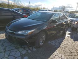 Salvage cars for sale at Cahokia Heights, IL auction: 2016 Toyota Camry LE