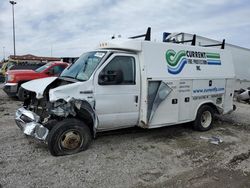 Salvage cars for sale from Copart Fort Wayne, IN: 2019 Ford Econoline E350 Super Duty Cutaway Van