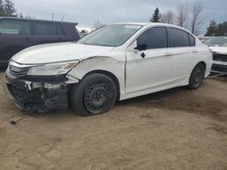 Salvage cars for sale at Bowmanville, ON auction: 2016 Honda Accord EX