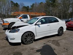 Toyota salvage cars for sale: 2005 Toyota Corolla CE