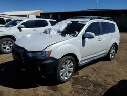 Salvage cars for sale at Brighton, CO auction: 2011 Mitsubishi Outlander SE