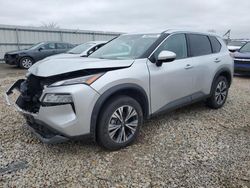 Salvage cars for sale from Copart Kansas City, KS: 2022 Nissan Rogue SV