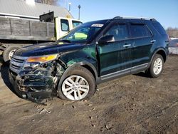 Ford Explorer salvage cars for sale: 2013 Ford Explorer XLT