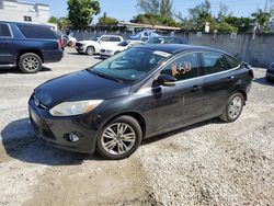 Ford Focus SEL Vehiculos salvage en venta: 2012 Ford Focus SEL