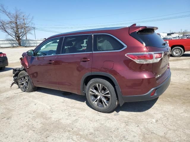 2016 Toyota Highlander XLE