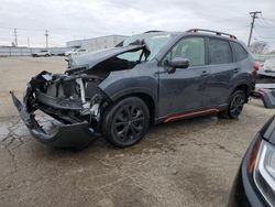 Salvage cars for sale from Copart Chicago Heights, IL: 2021 Subaru Forester Sport