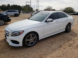 Salvage cars for sale at China Grove, NC auction: 2016 Mercedes-Benz C 300 4matic