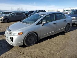 Salvage cars for sale at Nisku, AB auction: 2008 Honda Civic DX-G