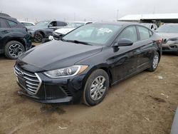 Salvage cars for sale at Brighton, CO auction: 2017 Hyundai Elantra SE