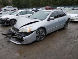 Salvage cars for sale from Copart Graham, WA: 2004 Honda Accord EX
