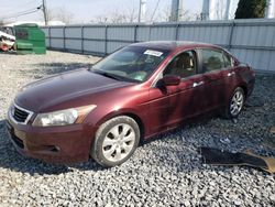 Salvage cars for sale from Copart Windsor, NJ: 2008 Honda Accord EXL