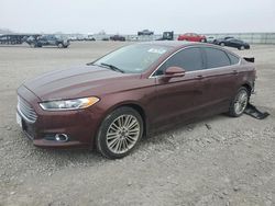 Salvage cars for sale at Earlington, KY auction: 2015 Ford Fusion SE