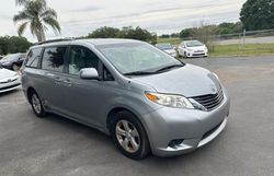 Salvage cars for sale from Copart Apopka, FL: 2011 Toyota Sienna LE