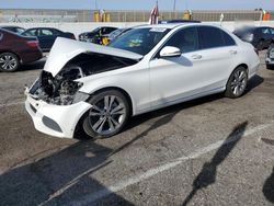 Salvage cars for sale at Van Nuys, CA auction: 2018 Mercedes-Benz C300