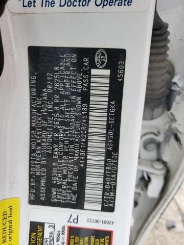 2012 Toyota Camry Base