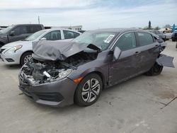 Honda Civic lx Vehiculos salvage en venta: 2018 Honda Civic LX