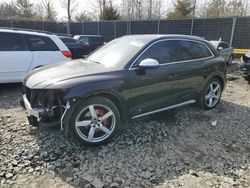 Salvage cars for sale at Waldorf, MD auction: 2022 Audi SQ5 Prestige