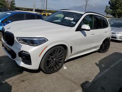 Salvage cars for sale from Copart Rancho Cucamonga, CA: 2021 BMW X5 M50I