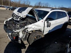 Salvage cars for sale at Marlboro, NY auction: 2016 Jeep Cherokee Trailhawk