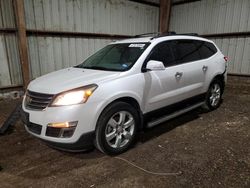 Salvage cars for sale at Houston, TX auction: 2016 Chevrolet Traverse LT