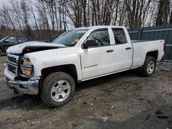 Salvage trucks for sale at Candia, NH auction: 2014 Chevrolet Silverado K1500 LT