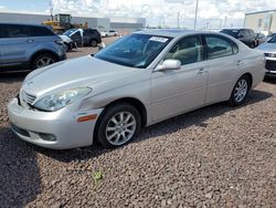 Lexus salvage cars for sale: 2003 Lexus ES 300