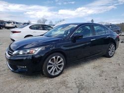 Salvage cars for sale from Copart West Warren, MA: 2015 Honda Accord Sport