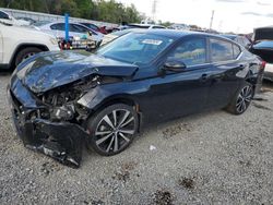 Nissan Altima SR salvage cars for sale: 2021 Nissan Altima SR