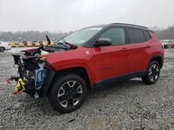 Jeep salvage cars for sale: 2018 Jeep Compass Trailhawk