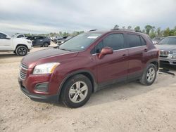 Chevrolet Trax 1lt salvage cars for sale: 2016 Chevrolet Trax 1LT