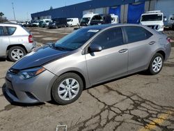 2016 Toyota Corolla L for sale in Woodhaven, MI