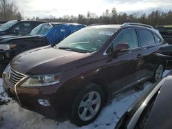 Salvage cars for sale at Candia, NH auction: 2015 Lexus RX 350 Base