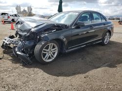 Mercedes-Benz c 250 salvage cars for sale: 2014 Mercedes-Benz C 250